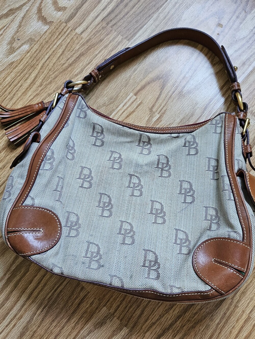 Dooney & Bourke Florentine Jacquard Side Pocket Hobo